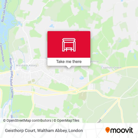Geisthorp Court, Waltham Abbey map