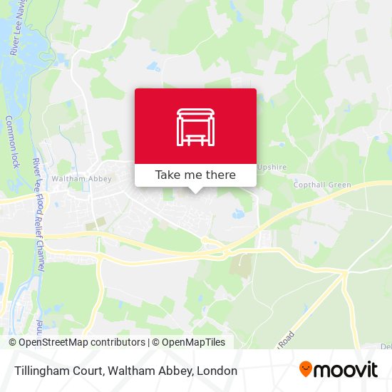 Tillingham Court, Waltham Abbey map