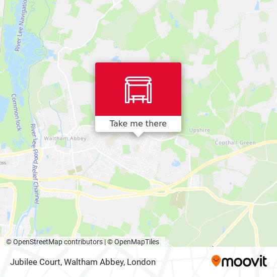 Jubilee Court, Waltham Abbey map