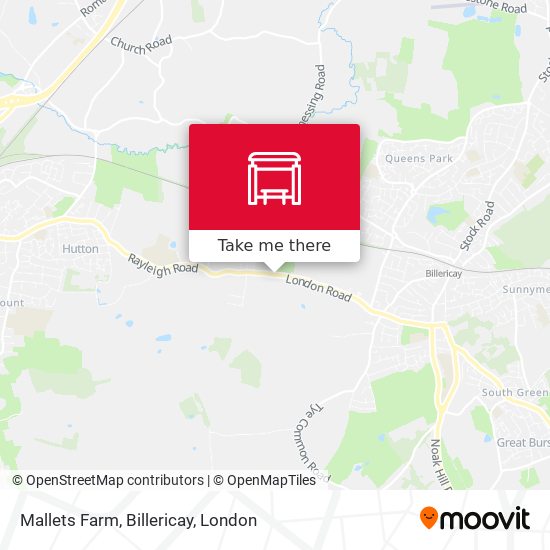Mallets Farm, Billericay map