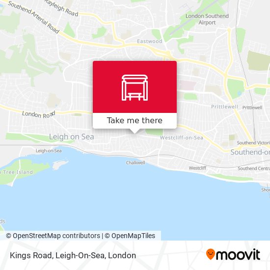 Kings Road, Leigh-On-Sea map