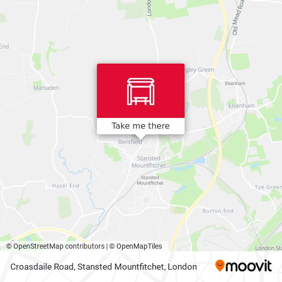 Croasdaile Road, Stansted Mountfitchet map