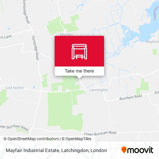Mayfair Industrial Estate, Latchingdon map