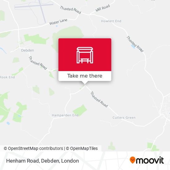 Henham Road, Debden map