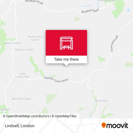 Lindsell map