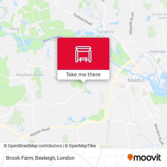 Brook Farm, Beeleigh map