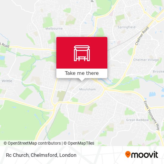Rc Church, Chelmsford map