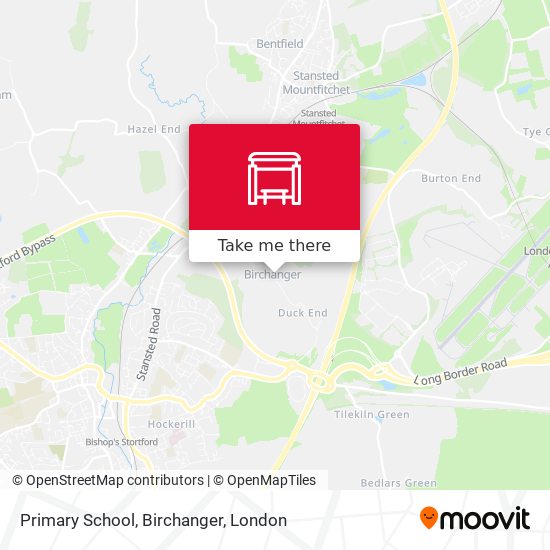 Primary School, Birchanger map
