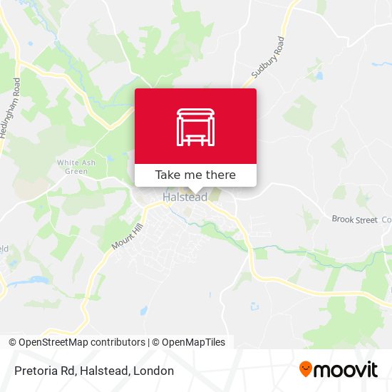 Pretoria Rd, Halstead map