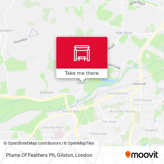 Plume Of Feathers Ph, Gilston map