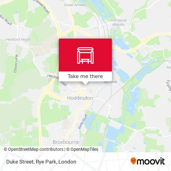 Duke Street, Rye Park map