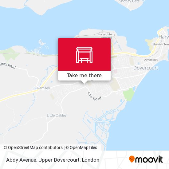 Abdy Avenue, Upper Dovercourt map