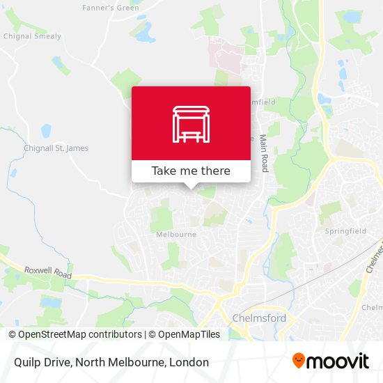 Quilp Drive, North Melbourne map