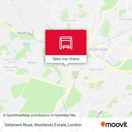 Delamere Road, Westlands Estate map
