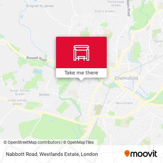 Nabbott Road, Westlands Estate map