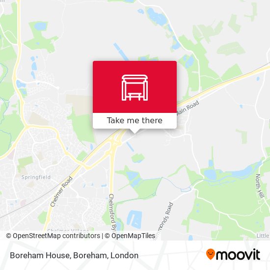 Boreham House, Boreham map