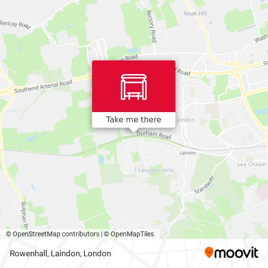 Rowenhall, Laindon map