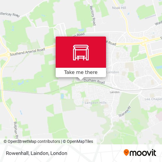 Rowenhall, Laindon map