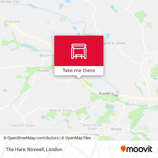 The Hare, Roxwell map