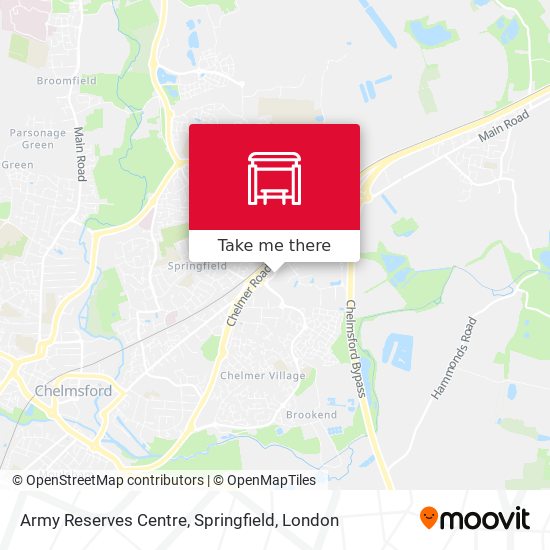 Army Reserves Centre, Springfield map