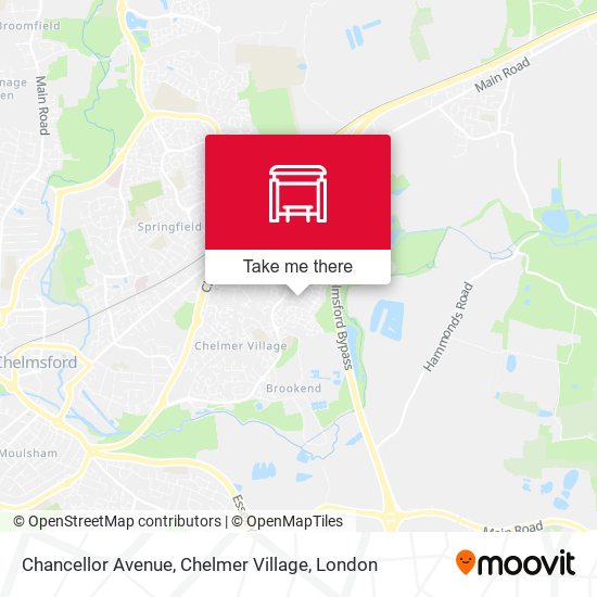 Chancellor Avenue, Chelmer Village map