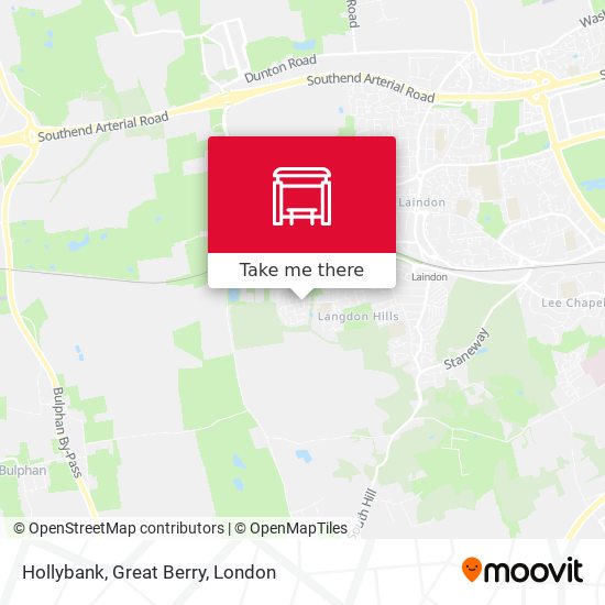 Hollybank, Great Berry map