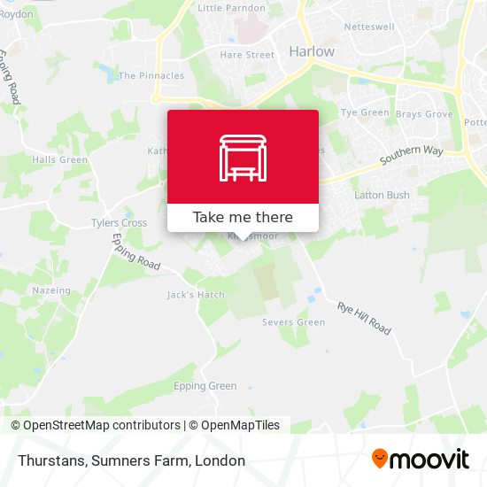 Thurstans, Sumners Farm map