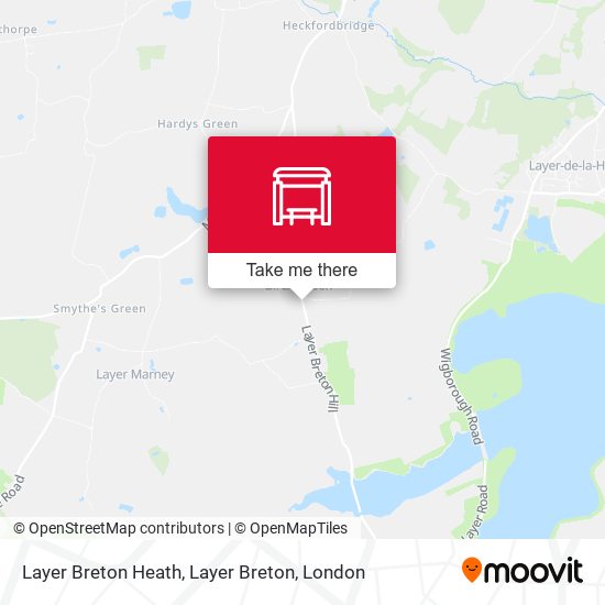 Layer Breton Heath, Layer Breton map