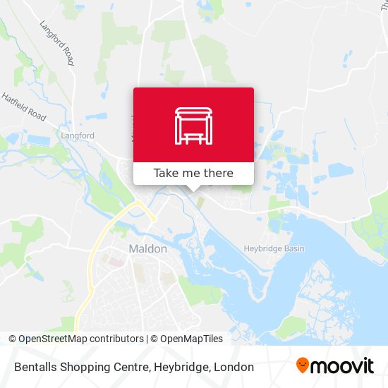 Bentalls Shopping Centre, Heybridge map