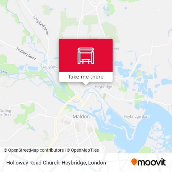 Holloway Road Church, Heybridge map