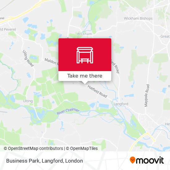 Business Park, Langford map