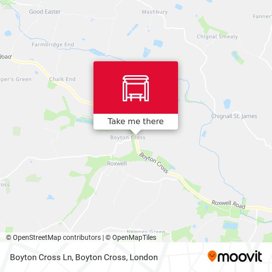 Boyton Cross Ln, Boyton Cross map
