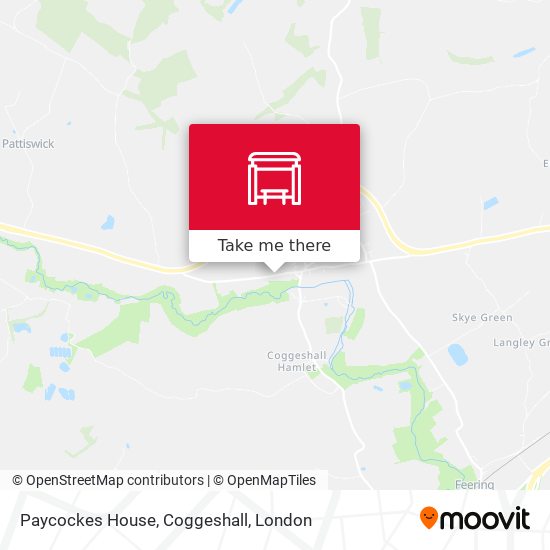 Paycockes House, Coggeshall map