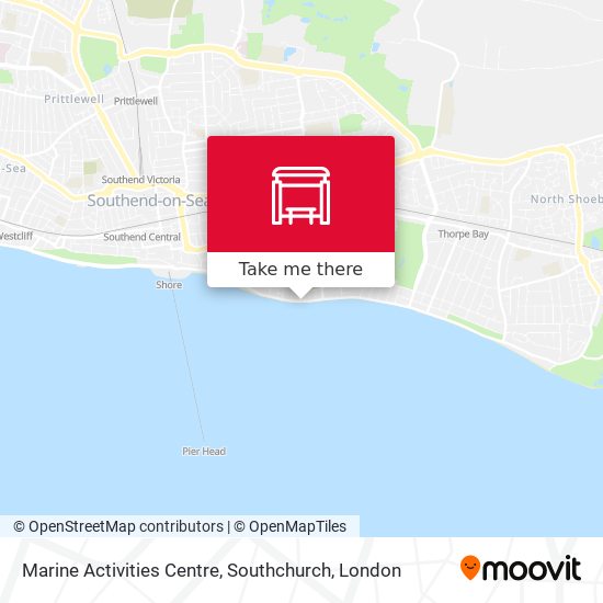 Marine Activities Centre, Southchurch map