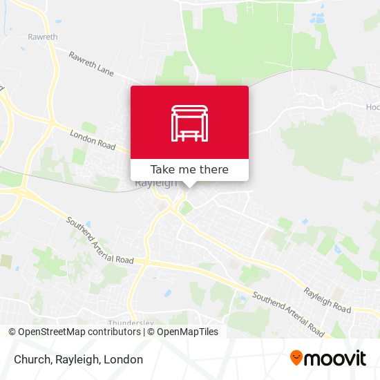Church, Rayleigh map