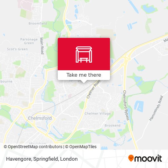 Havengore, Springfield map