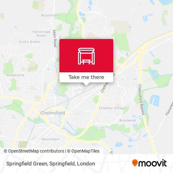 Springfield Green, Springfield map