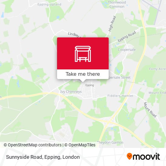 Sunnyside Road, Epping map