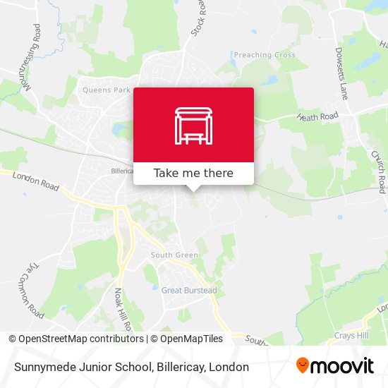 Sunnymede Junior School, Billericay map