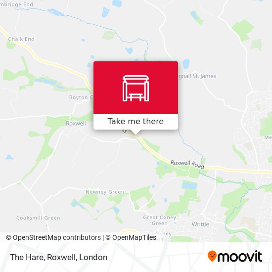 The Hare, Roxwell map
