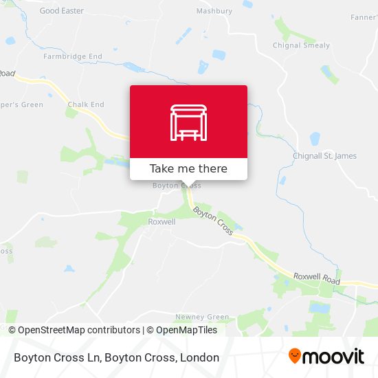 Boyton Cross Ln, Boyton Cross map