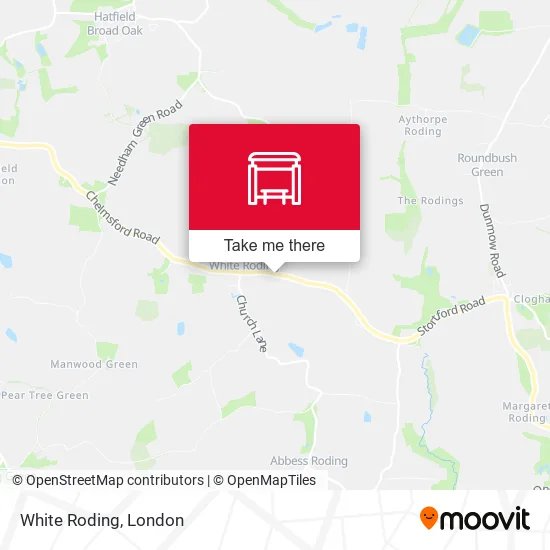White Roding map
