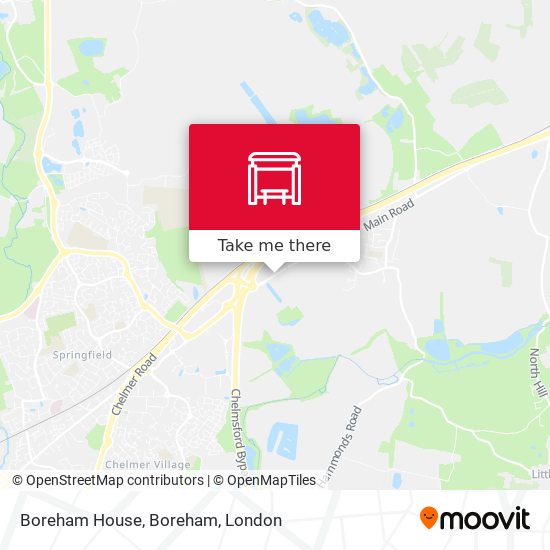 Boreham House, Boreham map