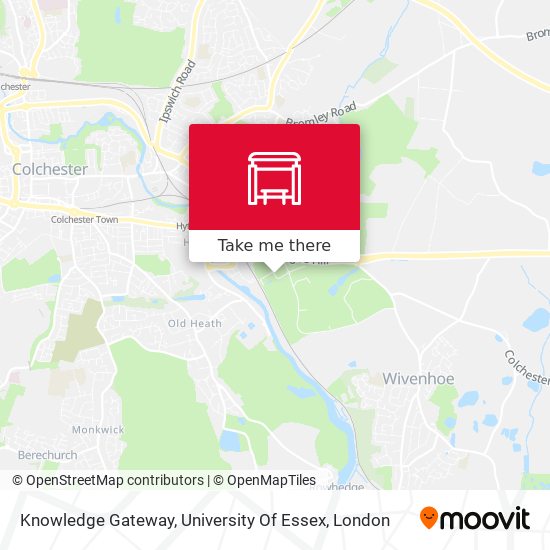 Knowledge Gateway, University Of Essex map