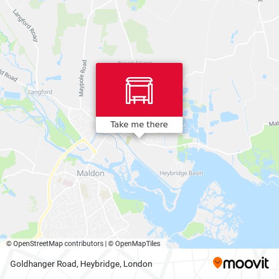 Goldhanger Road, Heybridge map