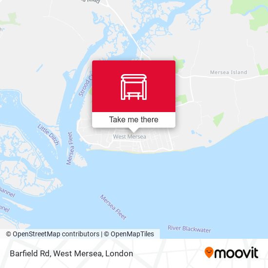 Barfield Rd, West Mersea map