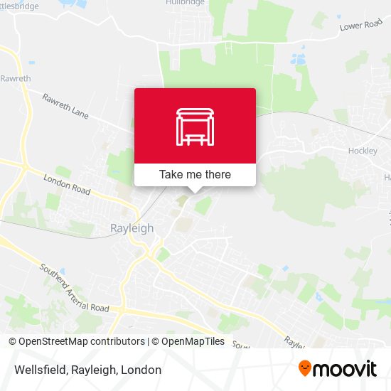 Wellsfield, Rayleigh map