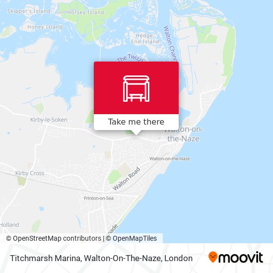 Titchmarsh Marina, Walton-On-The-Naze map