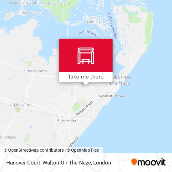 Hanover Court, Walton-On-The-Naze map