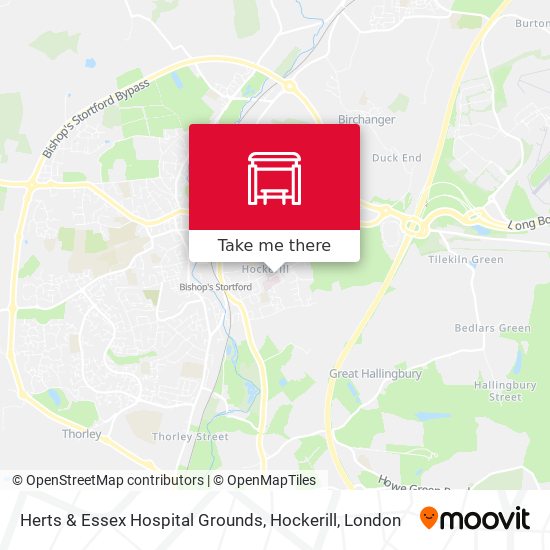 Herts & Essex Hospital Grounds, Hockerill map